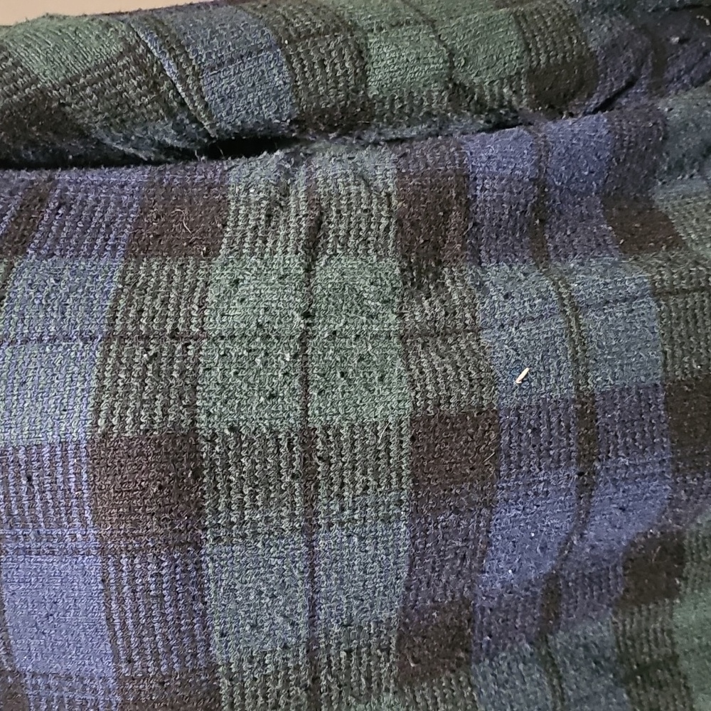 WOMANS LAUREN RALPH LAUREN GREEN PLAID SWEATER...SIZE XL - Picture 4 of 6